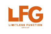 Orange "LFG" logo on black background.